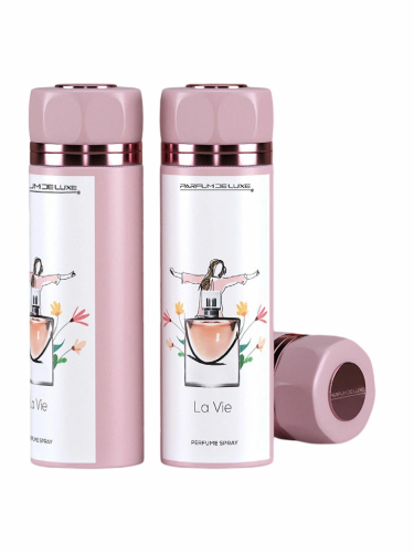 PARFUM DE LUXE дезодорант-спрей д/женщин парфюмированный la vie 200мл